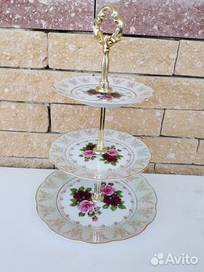 Менажница фарфор
