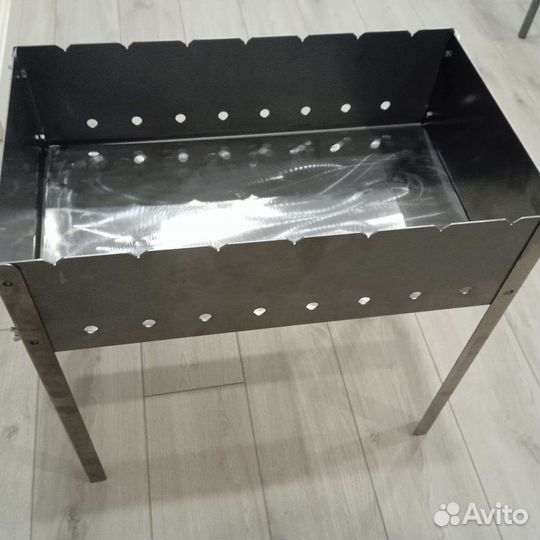 Мангал сборный на барашках 1,5мм сталь