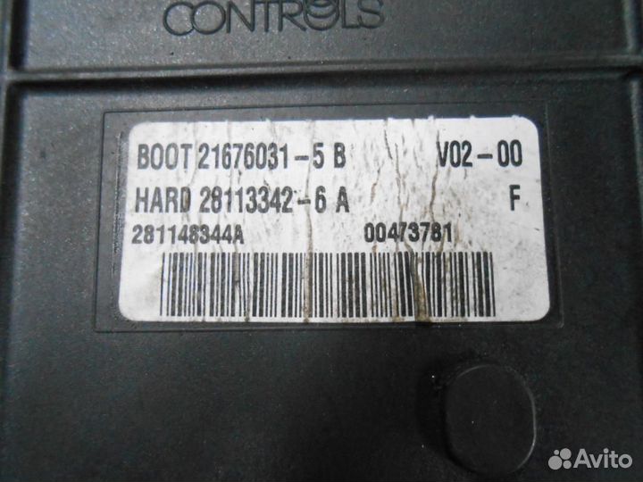 Блок комфорта Peugeot 307