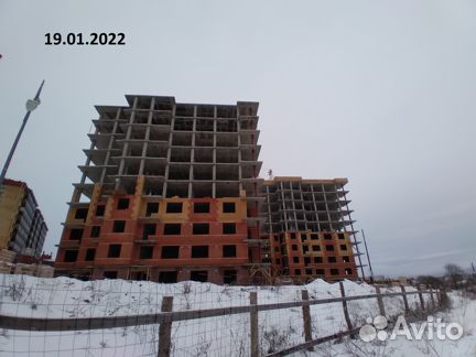 Ход строительства ЖК «�Видный» 1 квартал 2022