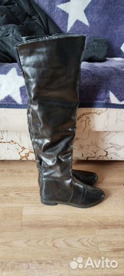 Сапоги ботфорты