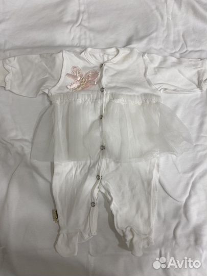 Комплект на выписку для девочки лето