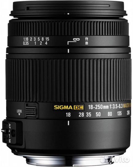 Sigma AF18-250mm f/3.5-6.3 DC OS HSM Nikon F Новый