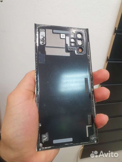 Крышка samsung note 10 plus черн orig