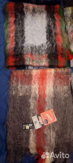 Шарф мохеровый Индия времён СССР винтаж