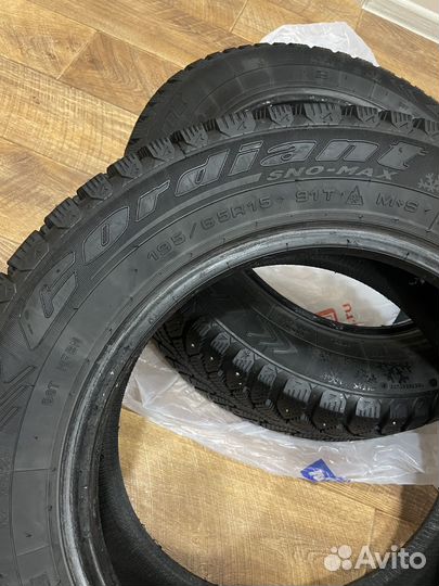 Cordiant Sno-Max 195/65 R15 91T