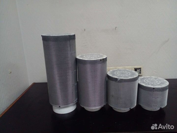 Угольные фильтры 100,160, 250, 350, 500 гроубоксов