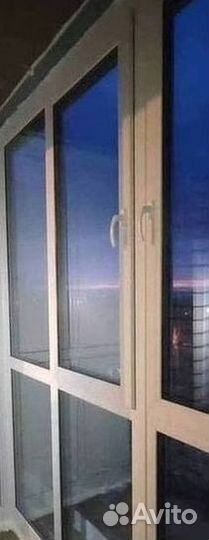 Остекление окон и балконов пвх