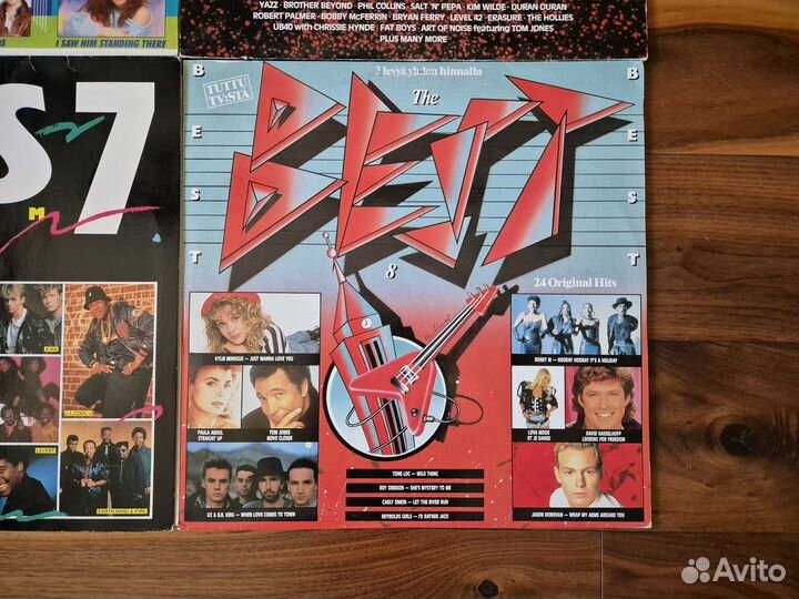 Сборники хитов 80х на виниле №2, 4х2LP