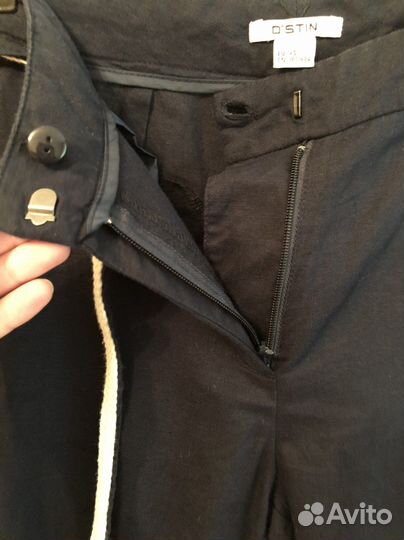 Брюки лен+хлопок