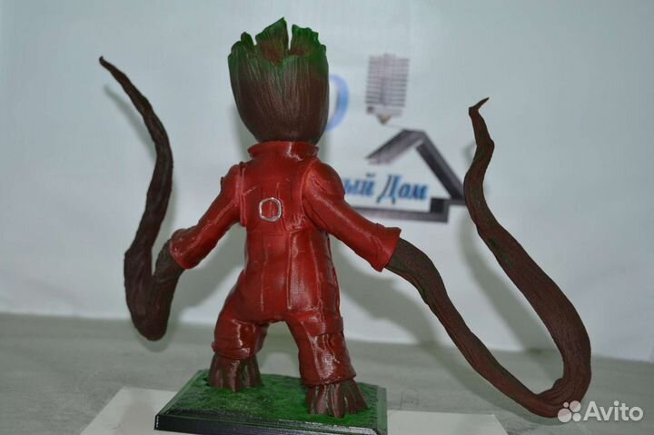 Фигурка малыш Грут в ярости