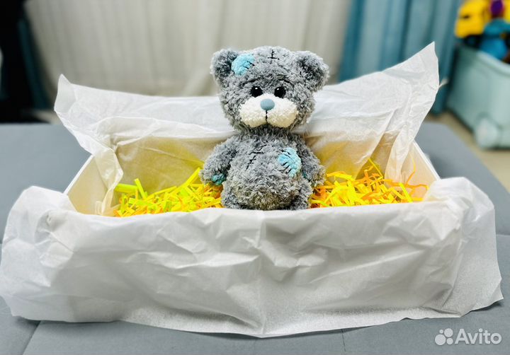 Плюшевый мишка ручной работы