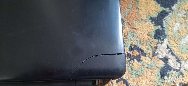 Асер на запчасти Тошиба в рабочем состоянии