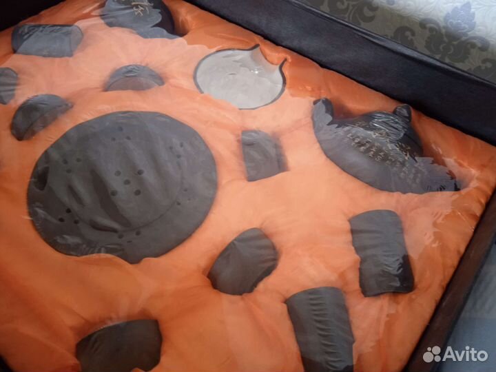 Чайный набор фиолетовая глина