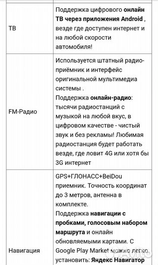 Мультимедийный андроид блок для автомобильного шгу