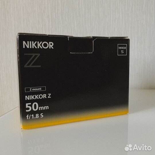 Объектив Nikon Nikkor Z 50mm f/1.8 S