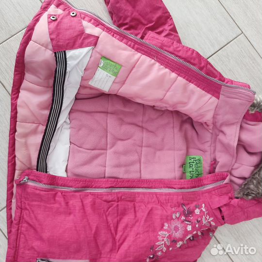 Костюм зимний для девочки р. 116