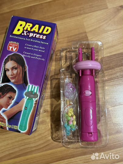 Braid x-press инструмент для плетения косичек