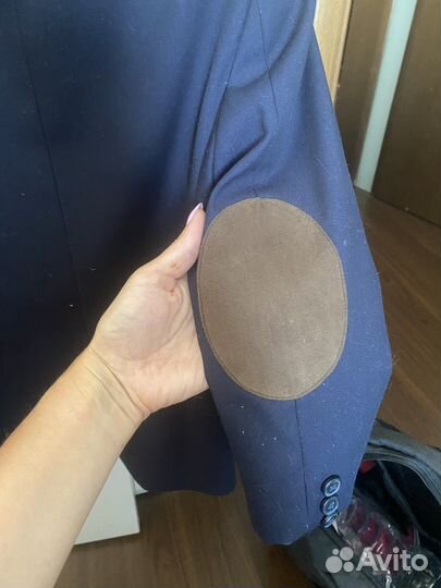 Пиджак школьный рр 116-122 синий