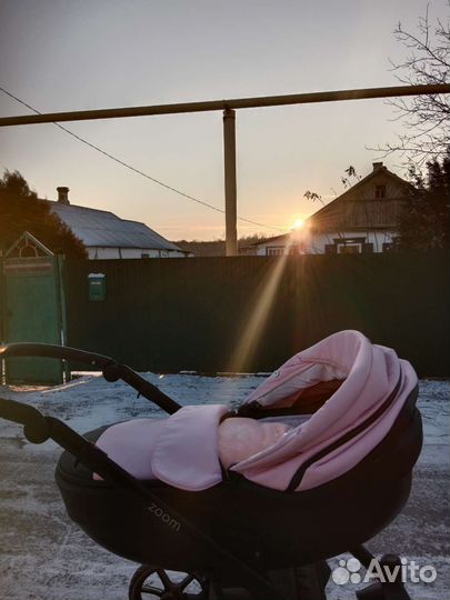Коляска 2 в 1 peppy zoom