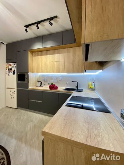 Прямая кухня на заказ. Производство