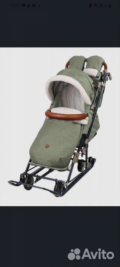 Санки-коляска Nika - Ника детям 7-8