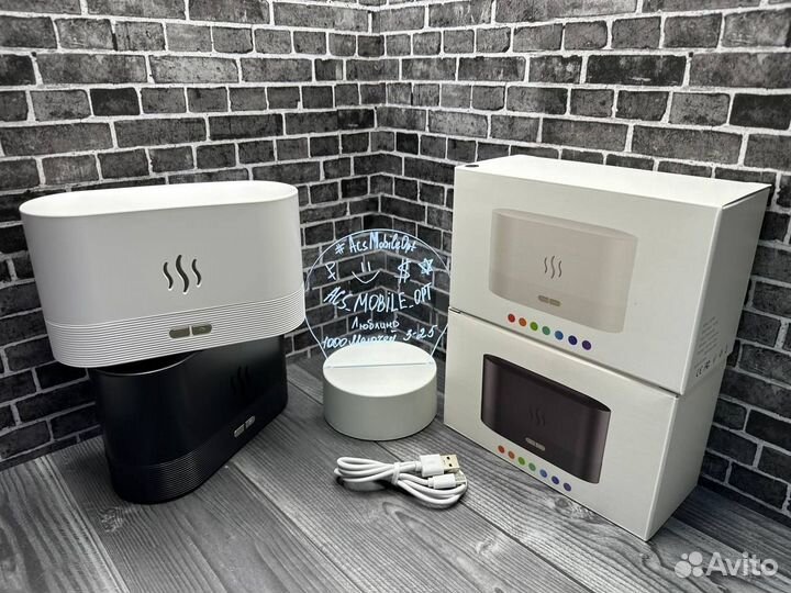 Увлажнитель воздуха черный белый Оптом