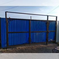 Заборы, ворота, калитка, Омск
