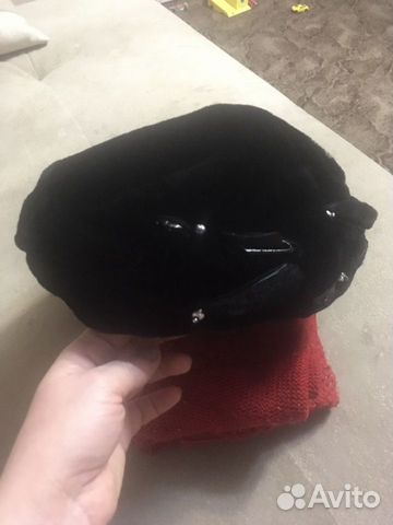 Зимний берет, мутон 54/56