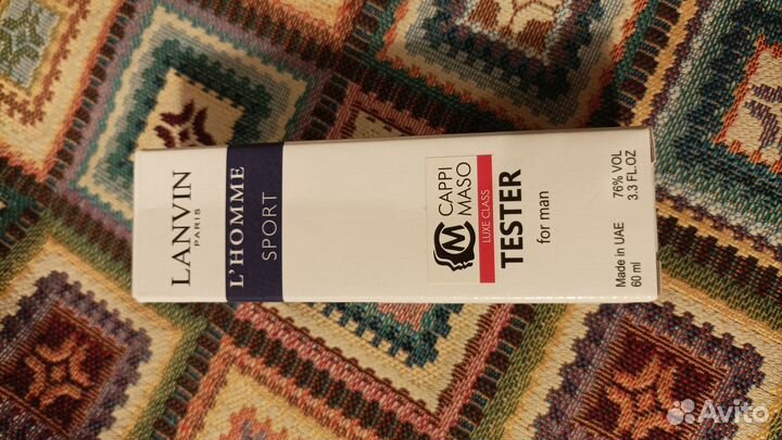 Мужская туалетная вода lanvin L'homme sport