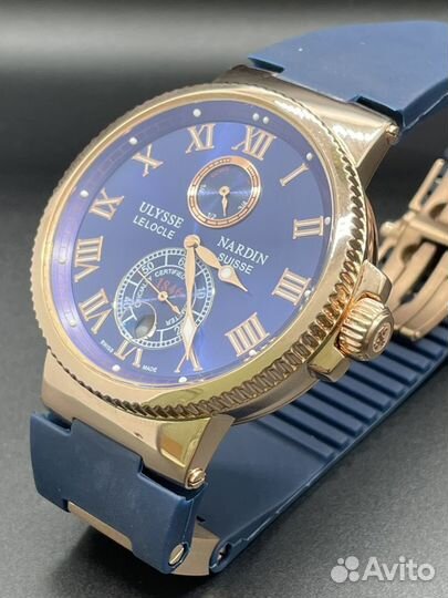 Золотые часы ulysse nardin