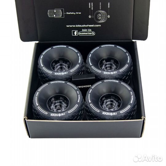 Колеса для скейтборда IWonder Cloudwheel 120мм AT