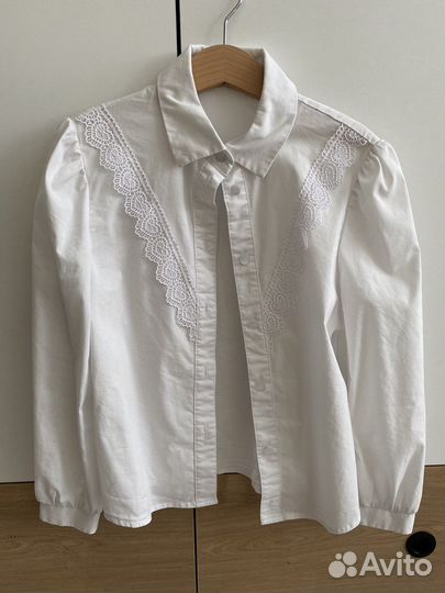 Форма школьная Рубашка для девочки 128