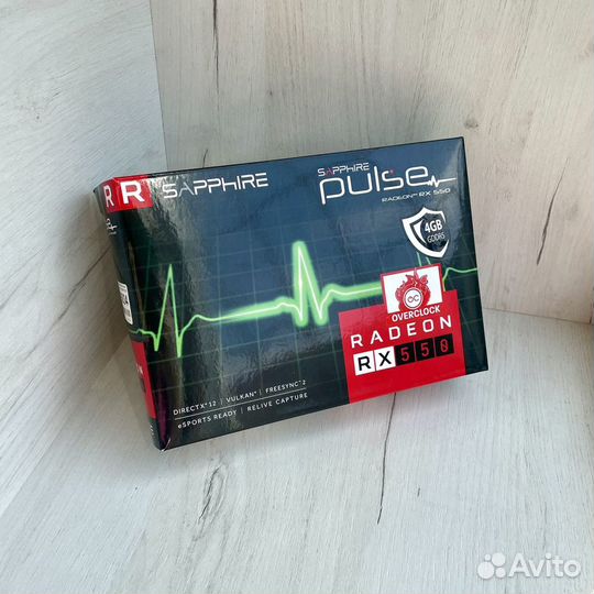 Видеокарта Pulse Radeon RX 550 4GB