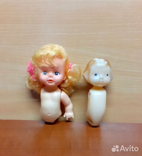 Запчасти д/кукол СССР и туфельки (по 1шт.)