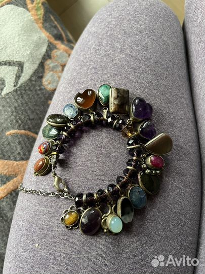 Браслет из натуральных камней ручной работы