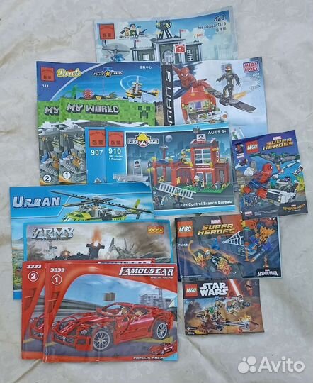 Лего и аналоги россыпью