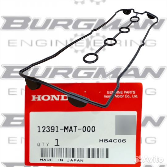 Прокладка клапанной крышки honda CBR1100XX X11