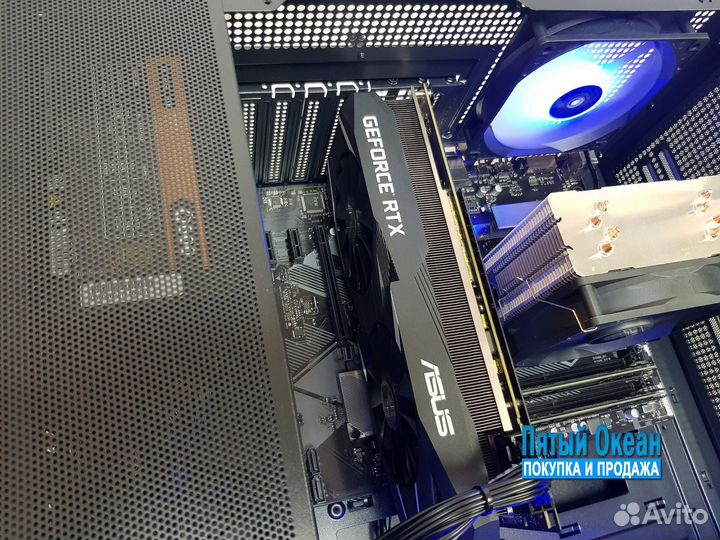 Игровой пк Ryzen 7 2700X, 16\512Gb, RTX 2070