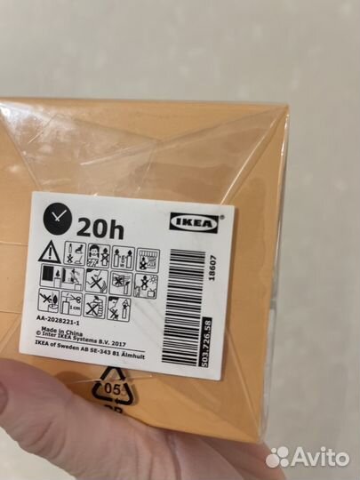 Ароматическая свеча IKEA Бломдорф