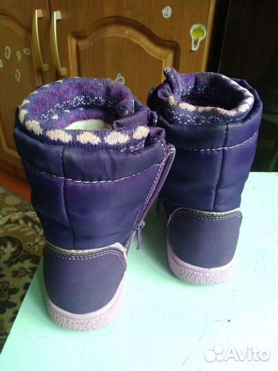 Зимние сапоги детские 25 размер
