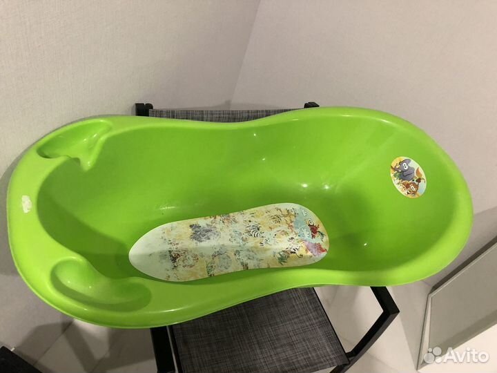 Ванночка для купания и горка