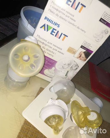 Молокоотсос avent ручной