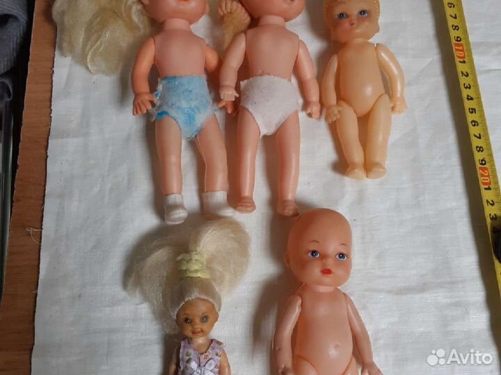 Куклы СССР разные