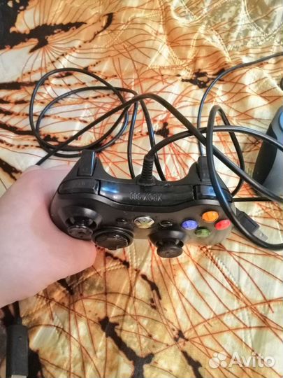 Геймпад xbox 360 проводной