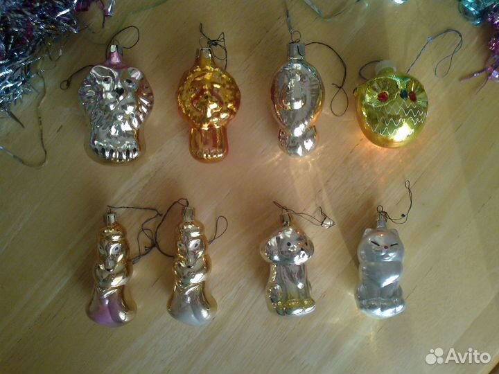 Новогодние Ёлочные Игрушки СССР, Редкие и Красивые