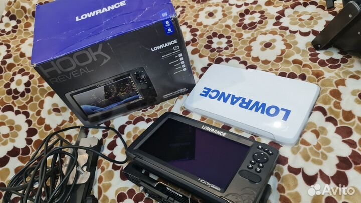 Эхолот lowrance hook reveal 9 tripleshot