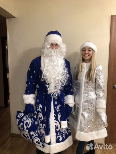 Аренда костюмов деда мороза и снегурочки