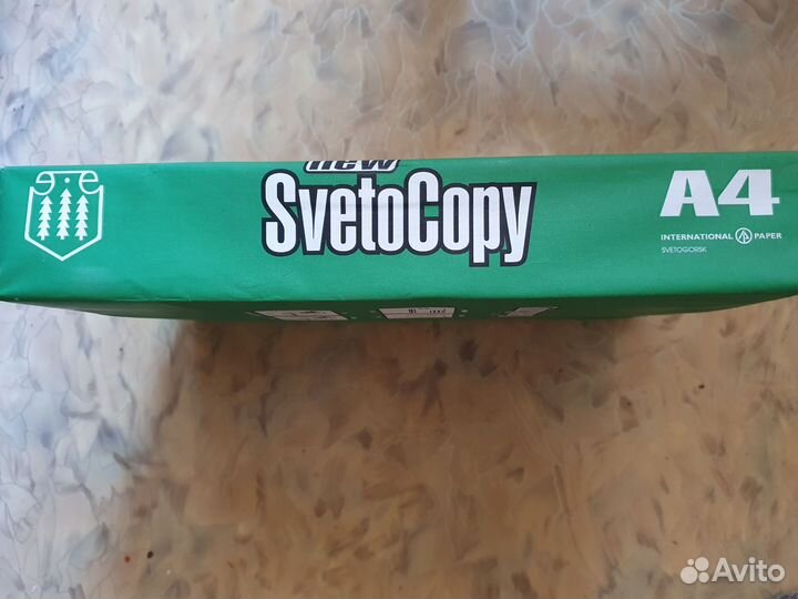 Бумага a4 svetocopy белая