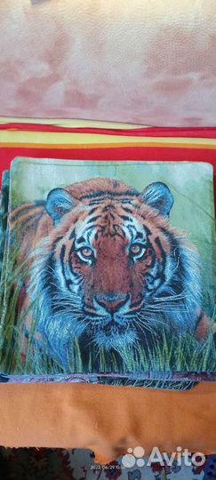 Новые Наволочки гобелен, велюр, мех